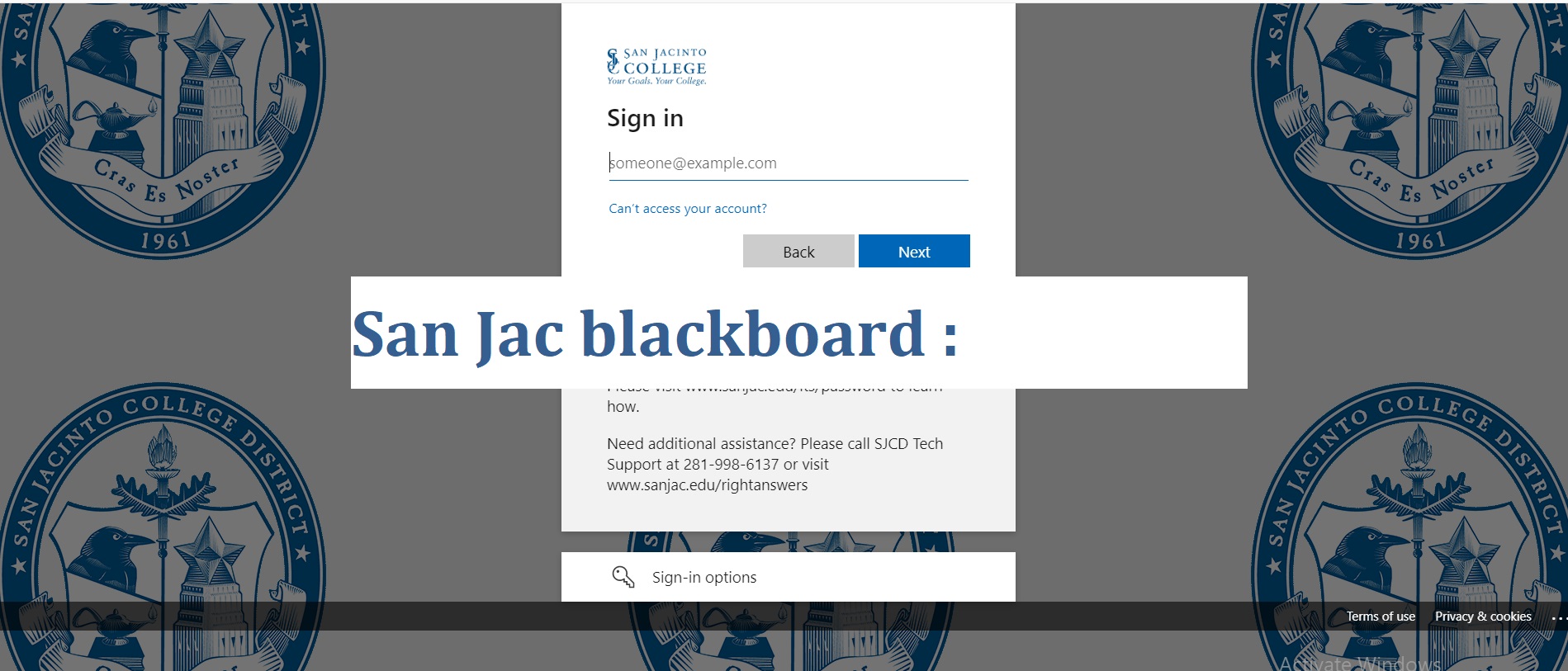 San Jac blackboard Blackboard San Jac Complete details