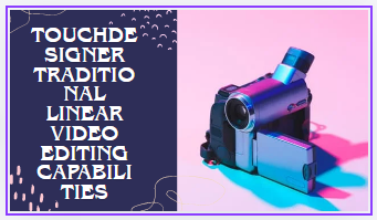 Touchdesigner traditional linear video editing capabilities