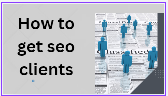 How to get seo clients