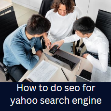 how to do seo for yahoo search engine