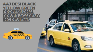 Aaj desi black yellow green professional driver academy inc reviews