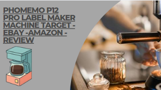 Phomemo p12 pro label maker machine target -ebay -amazon -review