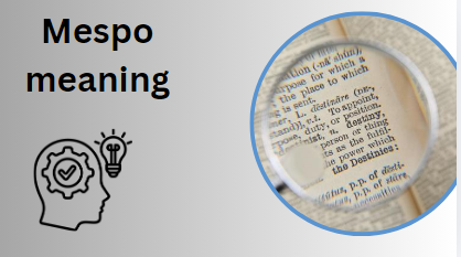 Mespo meaning
