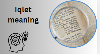 Iqlet meaning