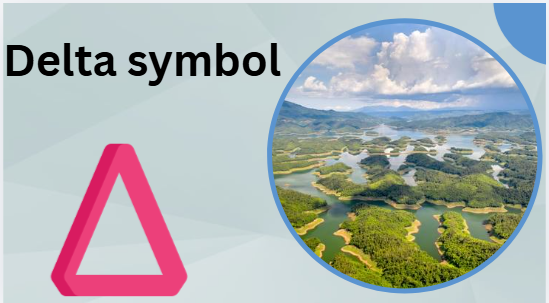 Delta symbol