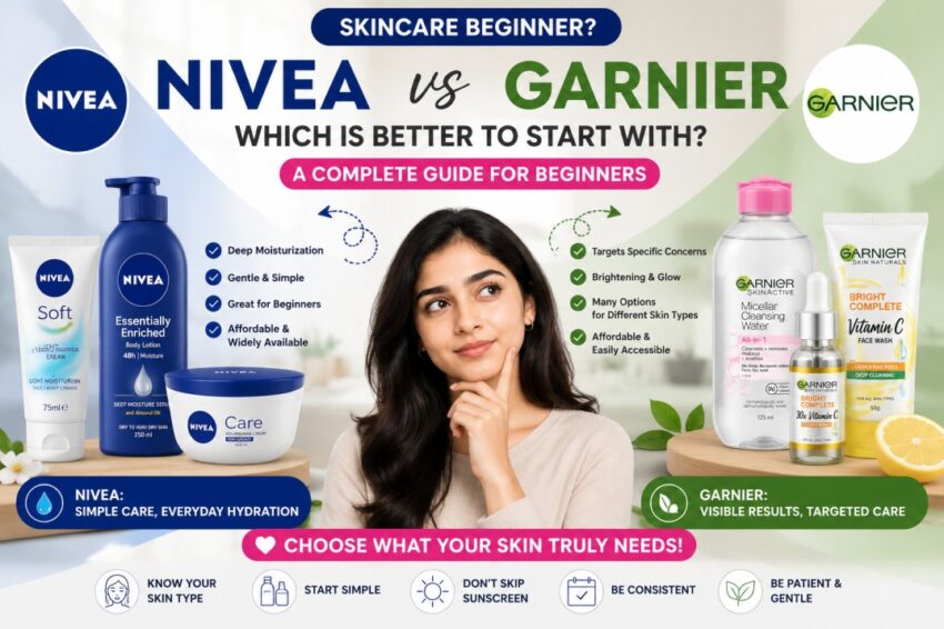 i'm a skincare beginner. is nivea a good starting brand compared to garnier