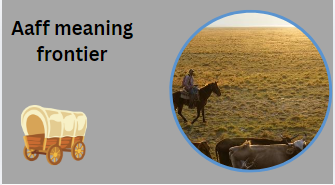 Aaff meaning frontier
