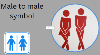 Male to male symbol
