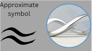 Approximate symbol