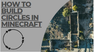 How to build circles in minecraft