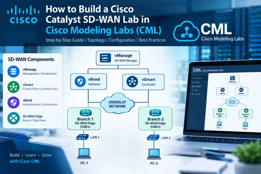 how to build sd-wan in cml2