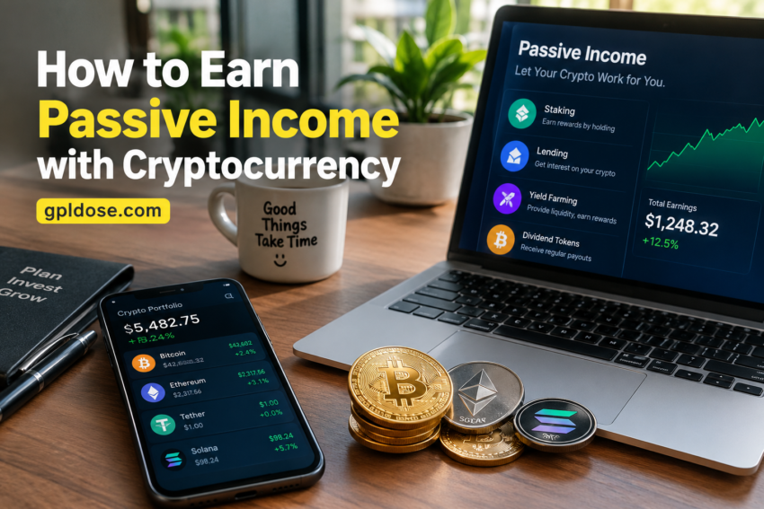 how to earn passive income with cryptocurrency gpldose.com