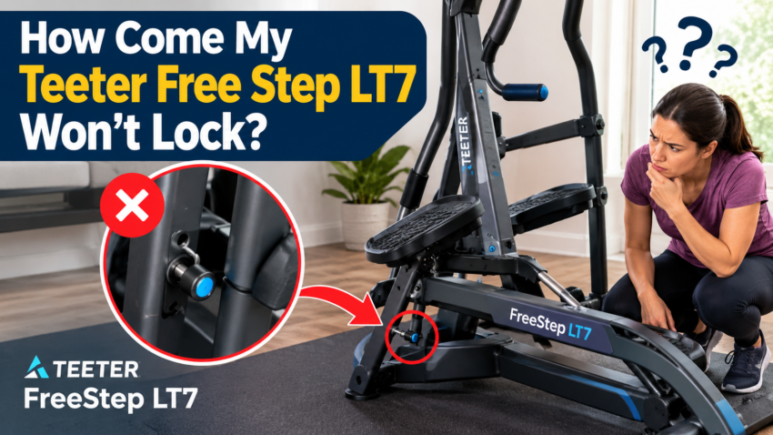 how come my teeter free step lt7 wont lock