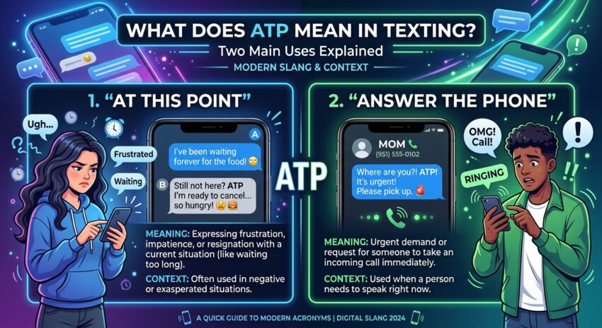 what does atp mean in texting