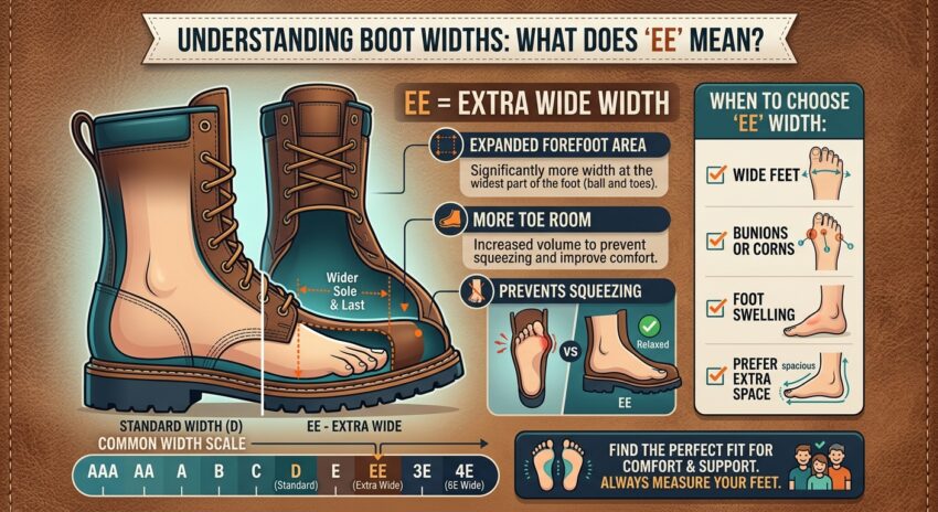 what does ee mean for boots